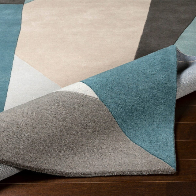 Livabliss Forum Fm - 7223 Teal, Sage, Medium Gray, Light Gray Rugs - Livabliss - fm7223 - 268