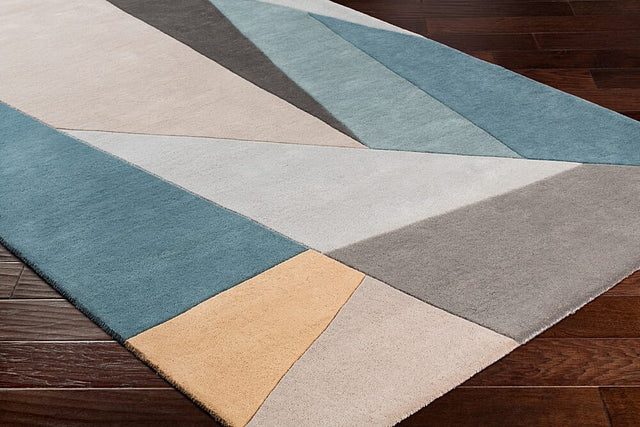 Livabliss Forum Fm - 7223 Teal, Sage, Medium Gray, Light Gray Rugs - Livabliss - fm7223 - 268