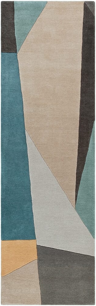 Livabliss Forum Fm - 7223 Teal, Sage, Medium Gray, Light Gray Rugs - Livabliss - fm7223 - 268