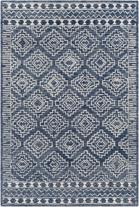 Livabliss Granada Gnd - 2322 Dark Blue, Denim, Ivory Rugs - Livabliss - gnd2322 - 268