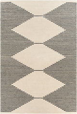 Livabliss Granada Gnd - 2331 Black, Beige Rug - Livabliss - gnd2331 - 268