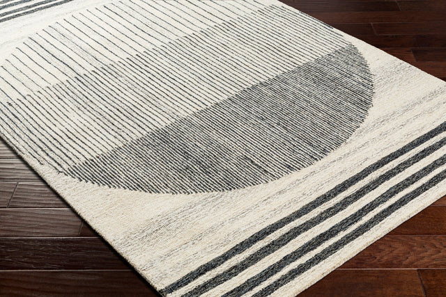 Livabliss Granada Gnd - 2334 Light Beige, Black Rug - Livabliss - gnd2334 - 23
