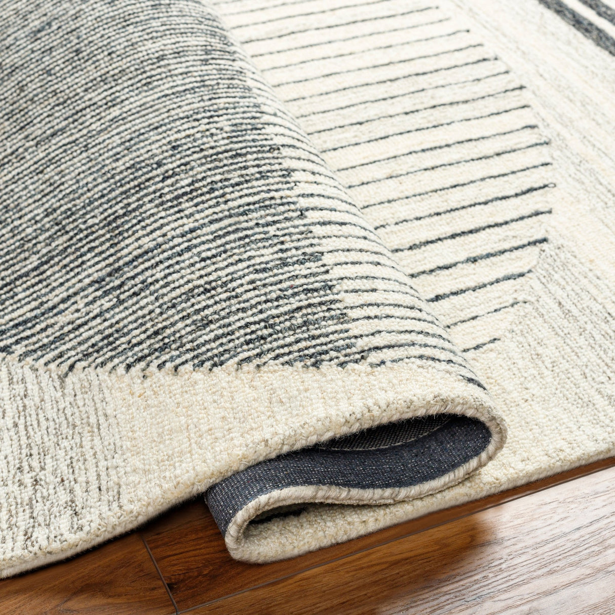 Livabliss Granada Gnd - 2334 Light Beige, Black Rug - Livabliss - gnd2334 - 23