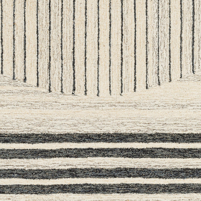 Livabliss Granada Gnd - 2334 Light Beige, Black Rug - Livabliss - gnd2334 - 23