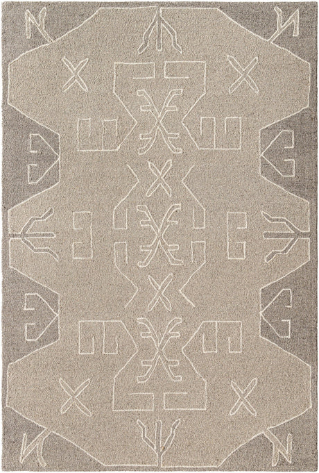 Livabliss Granada Gnd - 2352 Metallic - Silver, Warm Grey, Sage Rug - Livabliss - gnd2352 - 23