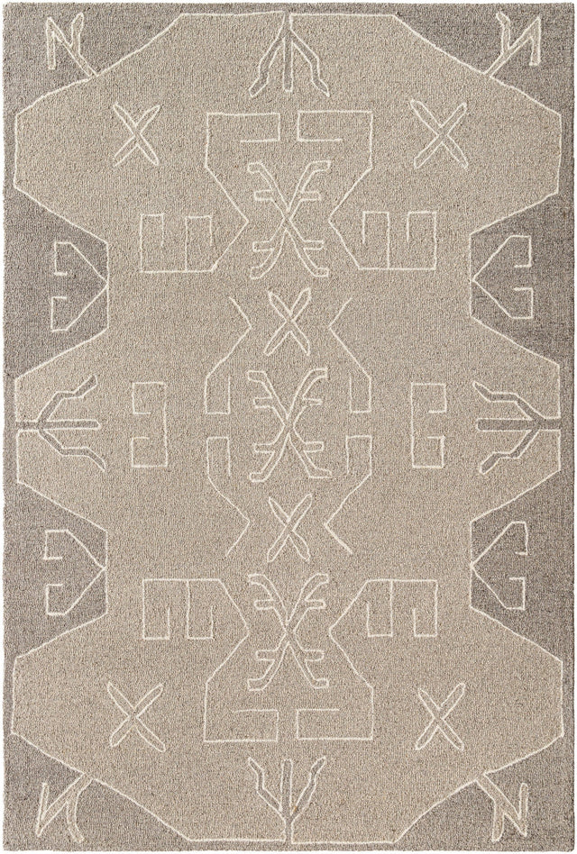 Livabliss Granada Gnd - 2352 Metallic - Silver, Warm Grey, Sage Rug - Livabliss - gnd2352 - 23