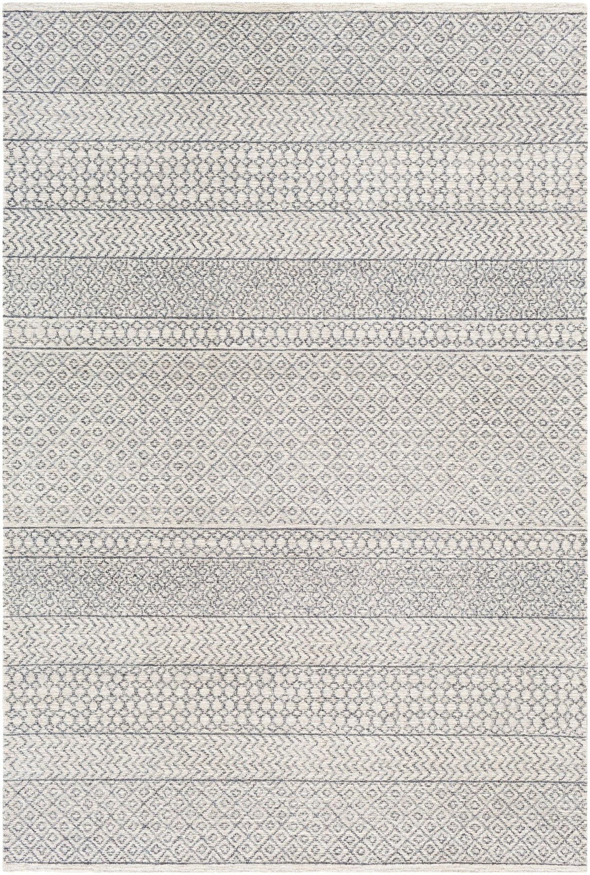 Livabliss Maroc Mar - 2301 Light Beige, Oatmeal, Charcoal, Black Rug - Livabliss - mar2301 - 46
