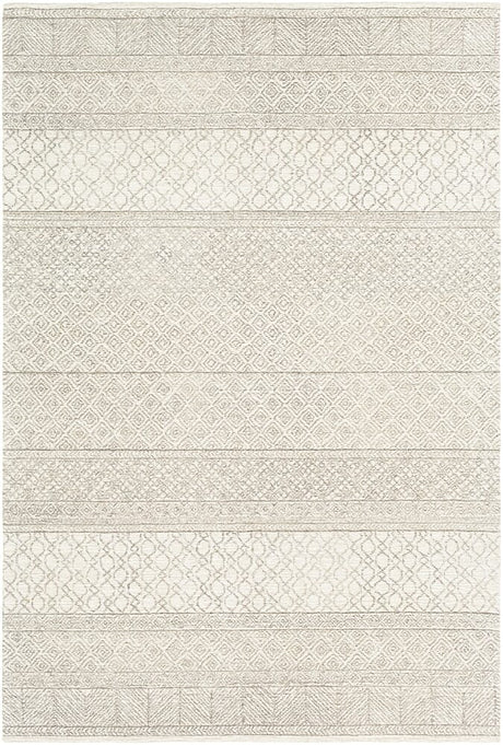 Livabliss Maroc Mar - 2302 Ivory, Gray, Medium Gray, Dark Brown Rug - Livabliss - mar2302 - 23