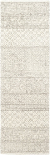 Livabliss Maroc Mar - 2302 Ivory, Gray, Medium Gray, Dark Brown Rug - Livabliss - mar2302 - 268