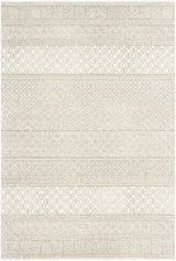 Livabliss Maroc Mar - 2302 Ivory, Gray, Medium Gray, Dark Brown Rug - Livabliss - mar2302 - 46