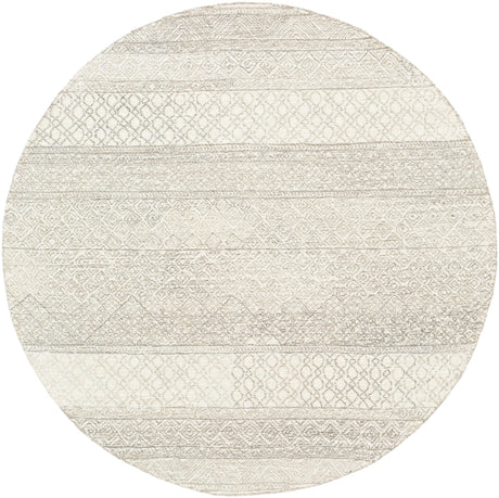 Livabliss Maroc Mar - 2302 Ivory, Gray, Medium Gray, Dark Brown Rug - Livabliss - mar2302 - 4rd