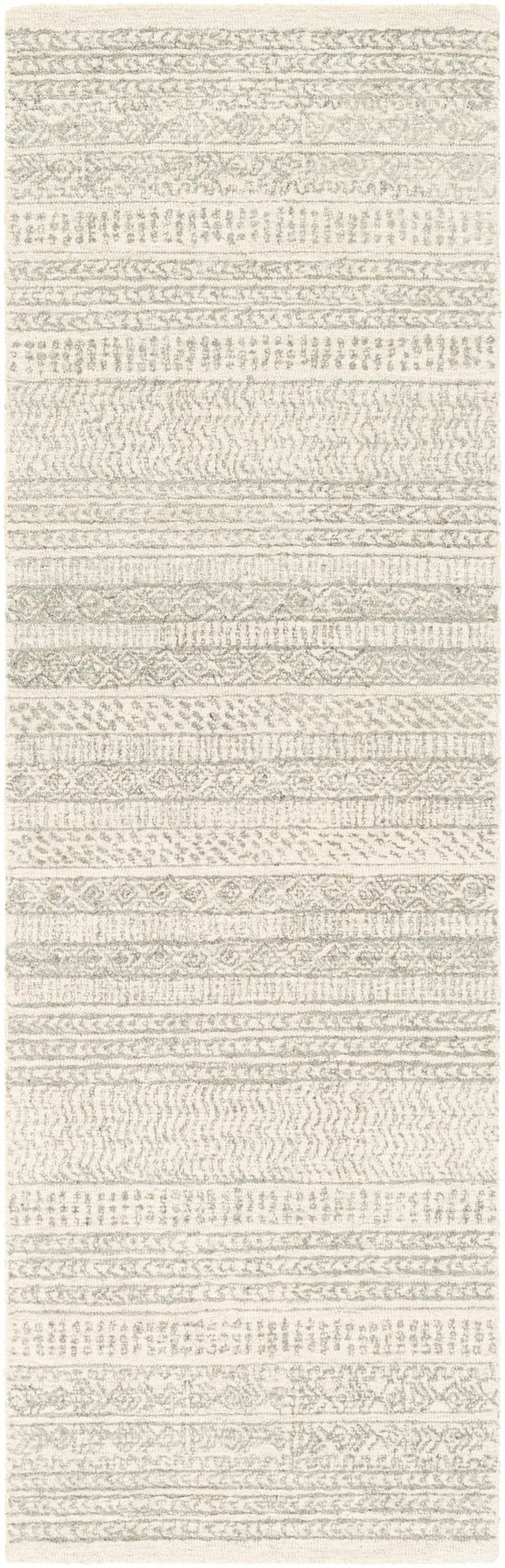 Livabliss Maroc Mar - 2303 Ivory, Medium Gray, Dark Brown, Gray Rug - Livabliss - mar2303 - 268