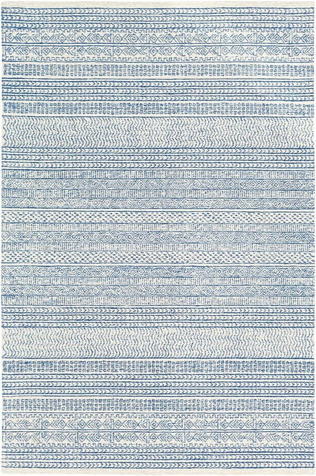 Livabliss Maroc Mar - 2304 Dark Blue, Oatmeal, Light Beige, Light Gray Rug - Livabliss - mar2304 - 23