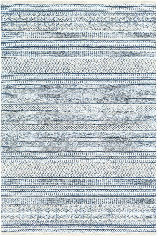 Livabliss Maroc Mar - 2304 Dark Blue, Oatmeal, Light Beige, Light Gray Rug - Livabliss - mar2304 - 23