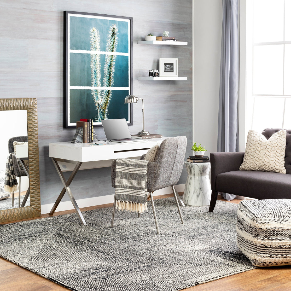 Livabliss Maroc Mar - 2321 Beige, Black Rugs - Livabliss - mar2321 - 23