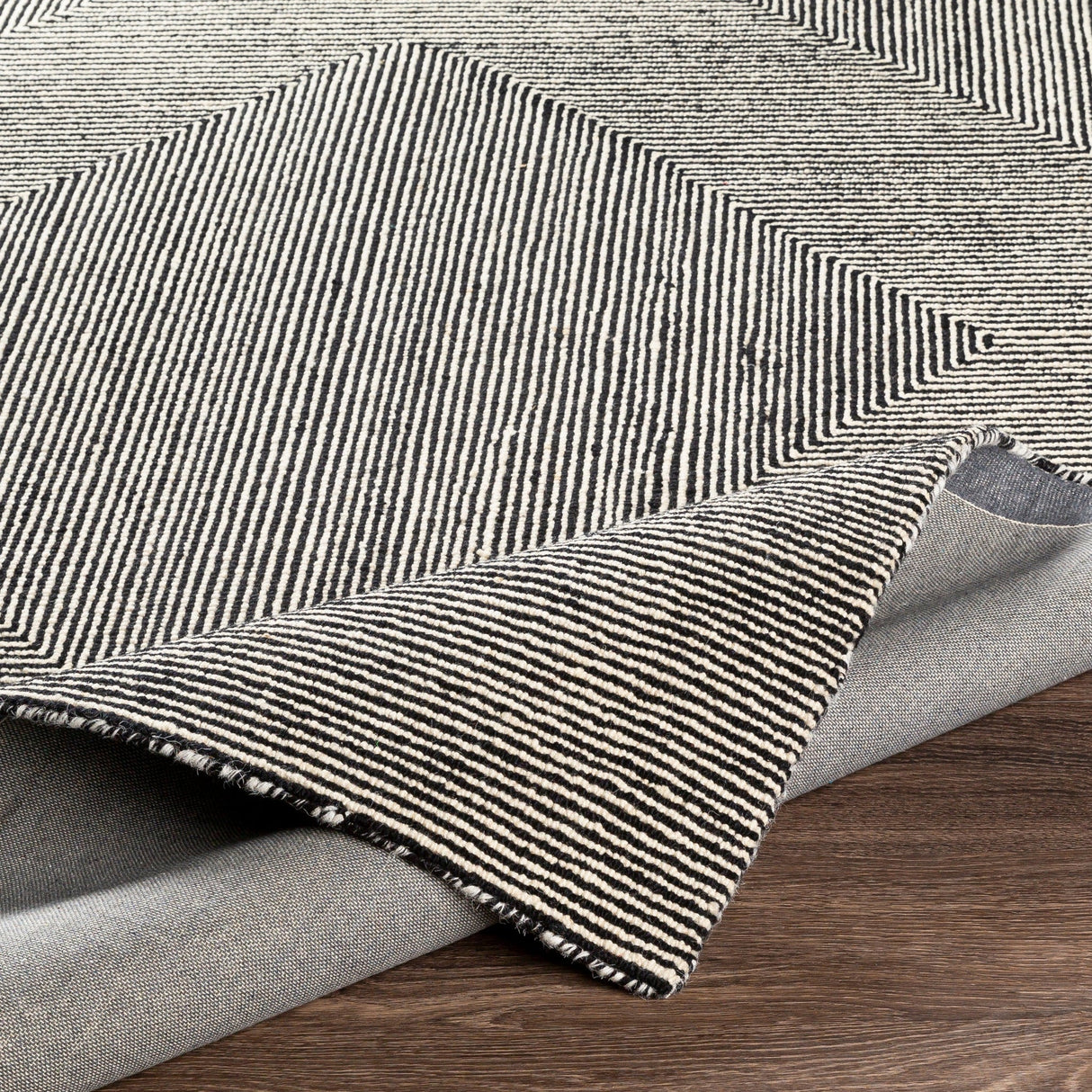 Livabliss Maroc Mar - 2321 Beige, Black Rugs - Livabliss - mar2321 - 23