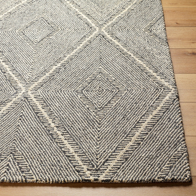 Livabliss Maroc Mar - 2331 Grey, Sage, Dark Grey, Pewter, Ash, Metallic - Silver Rug - Livabliss - mar2331 - 23