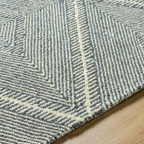 Livabliss Maroc Mar - 2331 Grey, Sage, Dark Grey, Pewter, Ash, Metallic - Silver Rug - Livabliss - mar2331 - 23