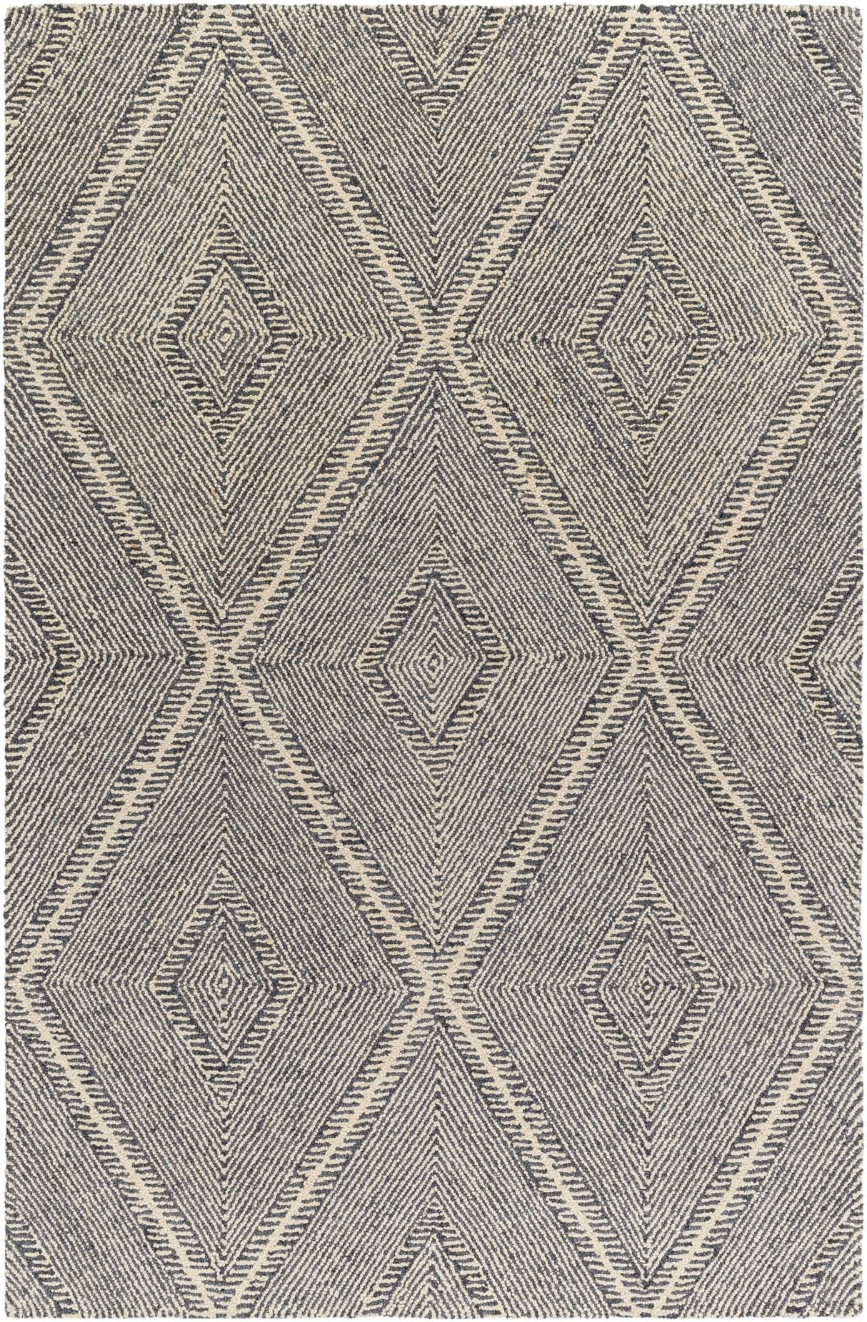 Livabliss Maroc Mar - 2331 Grey, Sage, Dark Grey, Pewter, Ash, Metallic - Silver Rug - Livabliss - mar2331 - 23