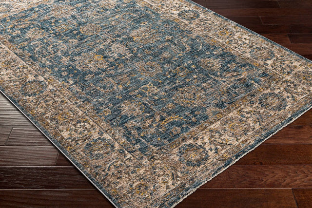 Livabliss Mirabel Mbe - 2305 Teal, Aqua, Mustard, Medium Gray Rugs - Livabliss - mbe2305 - 23