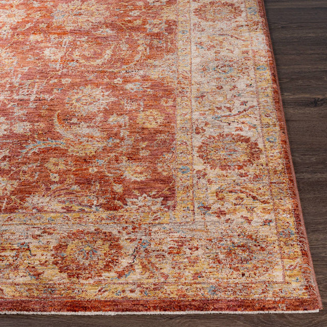 Livabliss Mirabel Mbe - 2307 Burnt Orange, Rose, Teal, Olive Rugs - Livabliss - mbe2307 - 23