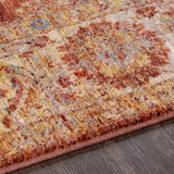 Livabliss Mirabel Mbe - 2307 Burnt Orange, Rose, Teal, Olive Rugs - Livabliss - mbe2307 - 23