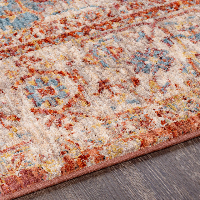 Livabliss Mirabel Mbe - 2311 Burnt Orange, Rust, Teal, Olive Rugs - Livabliss - mbe2311 - 23