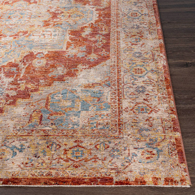 Livabliss Mirabel Mbe - 2311 Burnt Orange, Rust, Teal, Olive Rugs - Livabliss - mbe2311 - 23