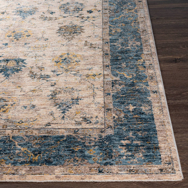 Livabliss Mirabel Mbe - 2313 Teal, Aqua, Mustard, Taupe Rugs - Livabliss - mbe2313 - 23