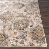 Livabliss Mirabel Mbe - 2316 Teal, Aqua, Mustard, Dark Brown Rugs - Livabliss - mbe2316 - 23