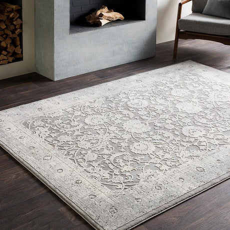 Livabliss Tibetan Tbt - 2309 Medium Gray, Ivory, Taupe, Charcoal Rugs - Livabliss - tbt2309 - 23