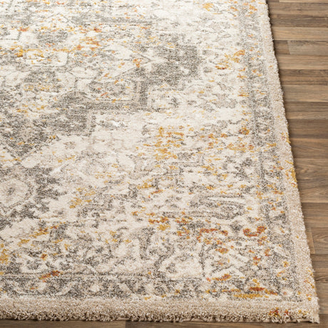 Livabliss Tuscany Tus - 2307 Metallic - Champagne, Cream, Burnt Orange, Dark Brown Rugs - Livabliss - tus2307 - 23