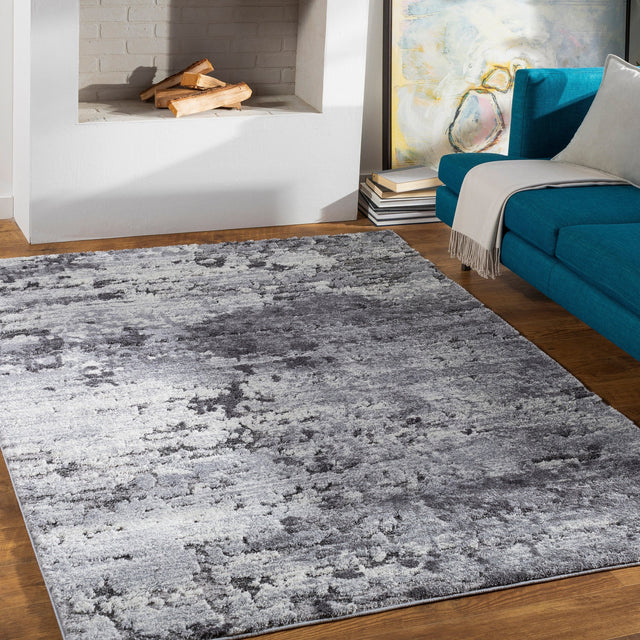 Livabliss Tuscany Tus - 2310 Medium Gray, Charcoal, Black, Ivory Rugs - Livabliss - tus2310 - 23