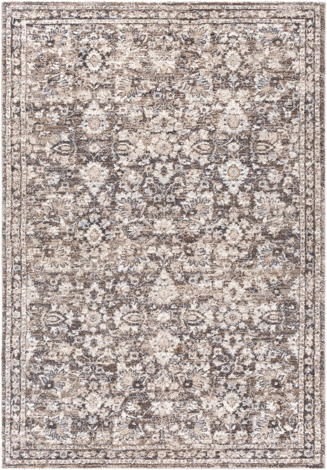 Livabliss Tuscany Tus - 2319 Dark Brown, Camel, Charcoal, Medium Gray Rugs - Livabliss - tus2319 - 23