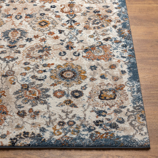 Livabliss Tuscany Tus - 2331 Blue, Cream Rug - Livabliss - tus2331 - 23