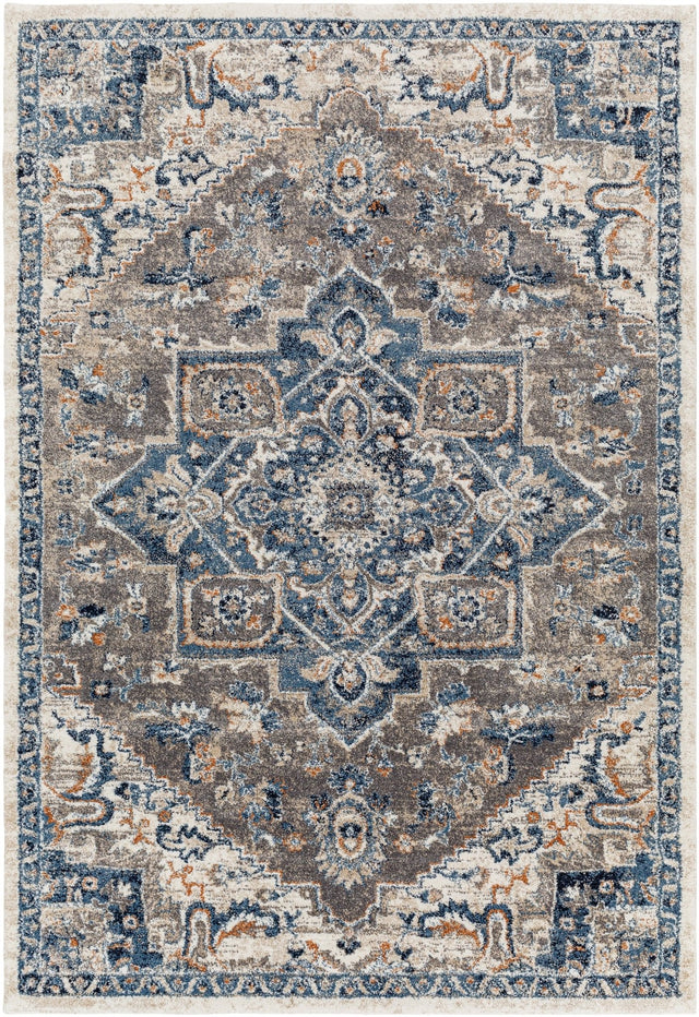 Livabliss Tuscany Tus - 2335 Blue, Cream Rug - Livabliss - tus2335 - 23