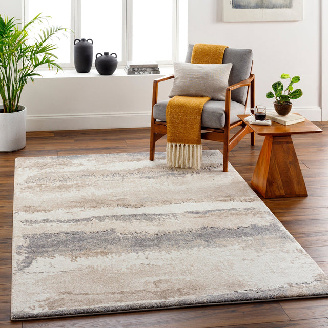 Livabliss Tuscany Tus - 2344 Beige, Ivory, Charcoal, Gray, Olive Rug - Livabliss - tus2344 - 23