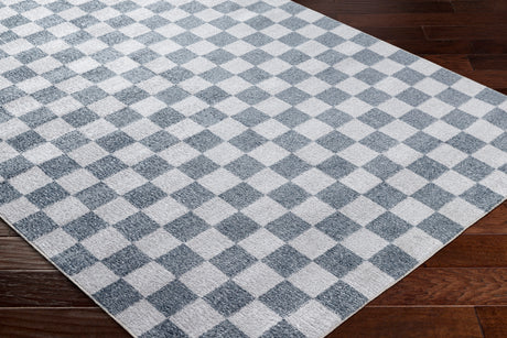 Surya Lillian Lll-2339 Gray, Black Rug.