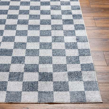 Surya Lillian Lll-2339 Gray, Black Rug.