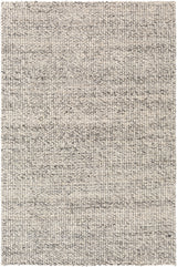 Surya Lucerne Lne-1001 Charcoal, White Rugs.