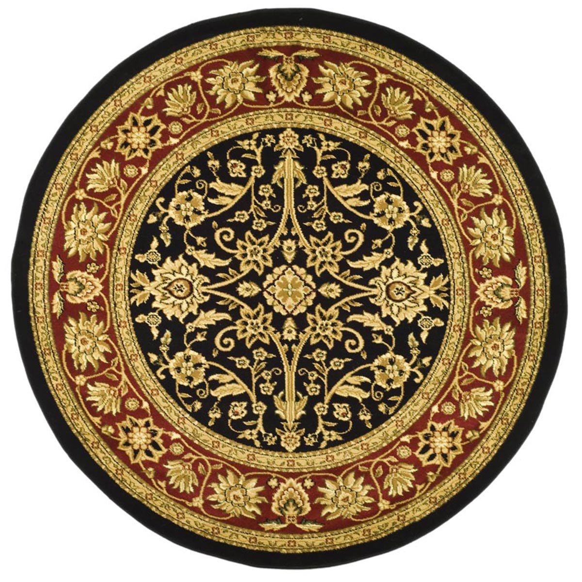 Safavieh Lyndhurst Lnh212G Black/Red Rug