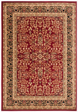 Safavieh Lyndhurst lnh214a Red / Black Rugs