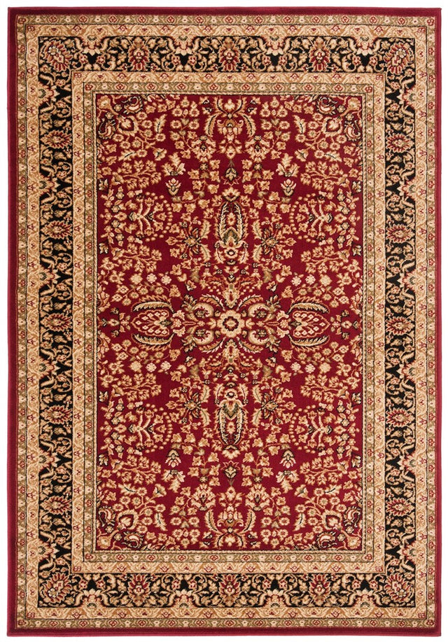 Safavieh Lyndhurst lnh214a Red / Black Rugs