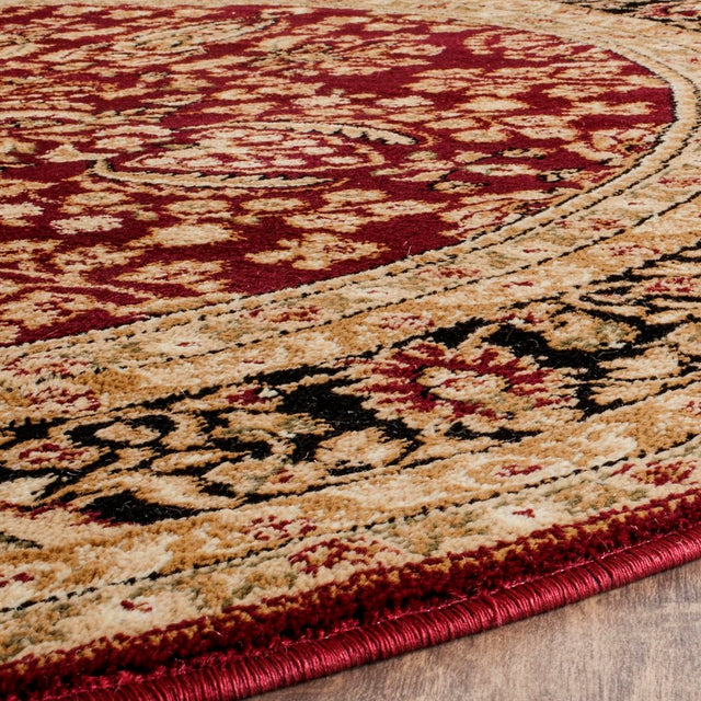 Safavieh Lyndhurst lnh214a Red / Black Rugs