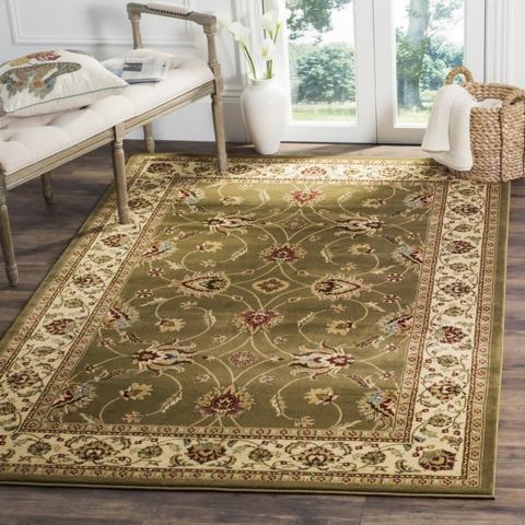 Safavieh Lyndhurst Lnh553-5212 Green / Ivory Rugs.