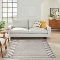 Nourison Desire Dsr01 Grey Silver Area Rug