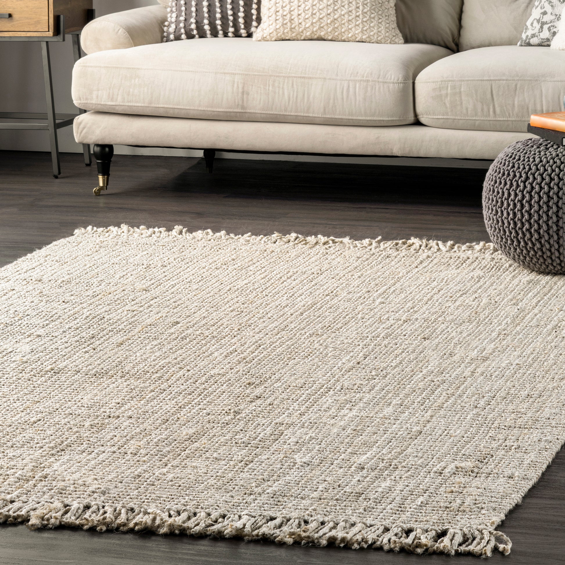 Nuloom Daniela Farmhouse Chunky Nccl01E Off White Area Rug