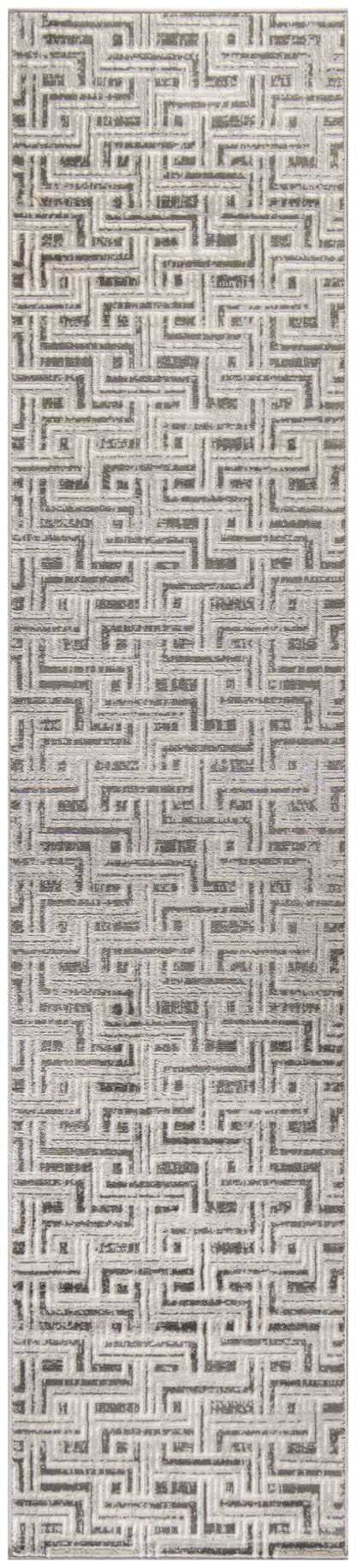 Nourison Serenity Home Srh04 Grey Ivory Area Rug