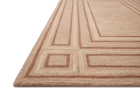 Chris Loves Julia x Loloi Alfie ALF-01 Blush / Rose Rug - rug corner