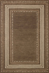 Chris Loves Julia x Loloi Alfie ALF-02 Bark / Natural Rug - main flat